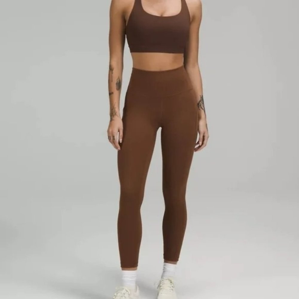 lululemon athletica Brown High-Rise Leggings